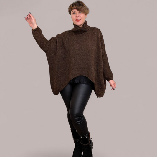 03 Pull asymétrique choco