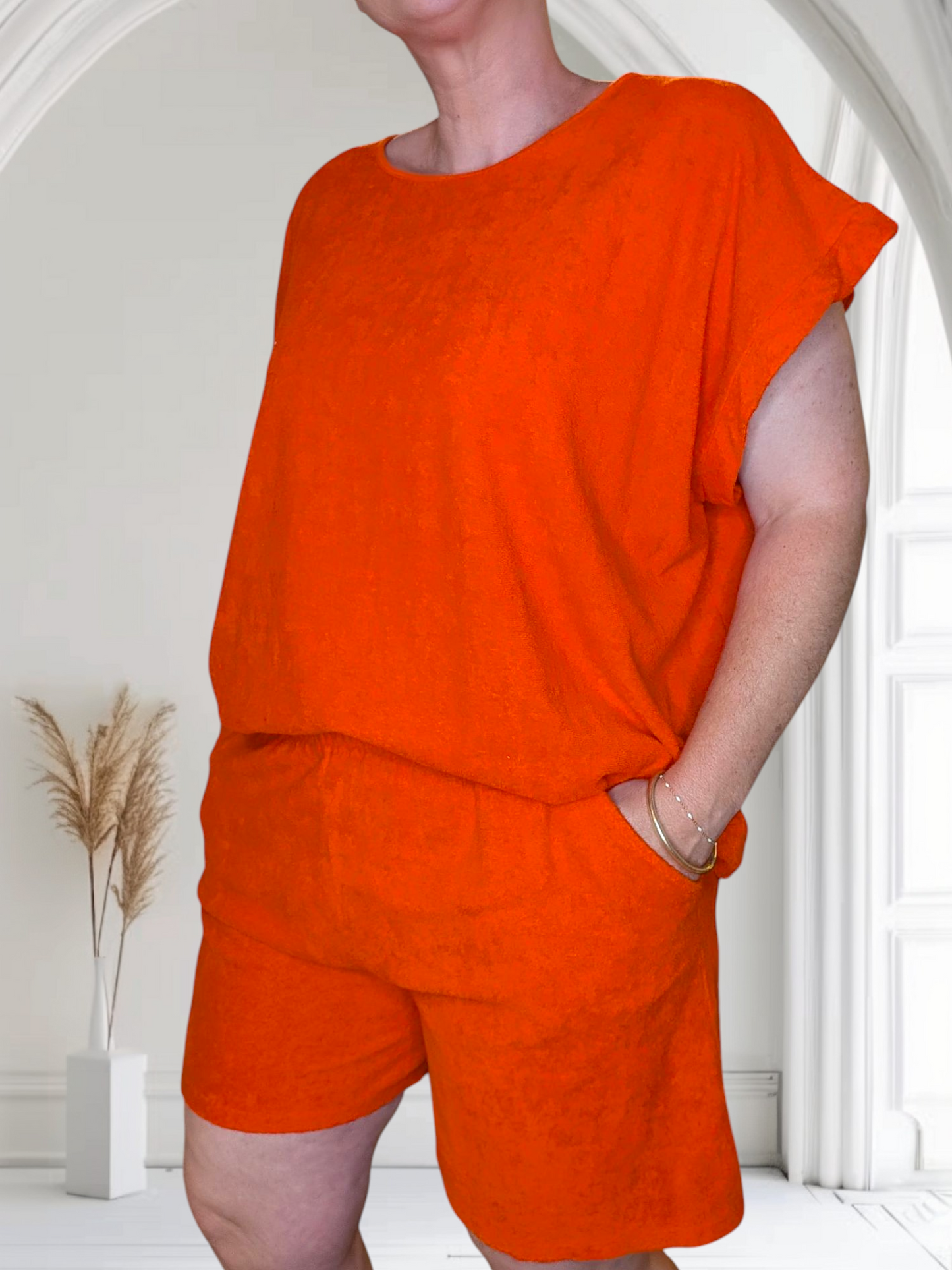 01 Short Positano orange