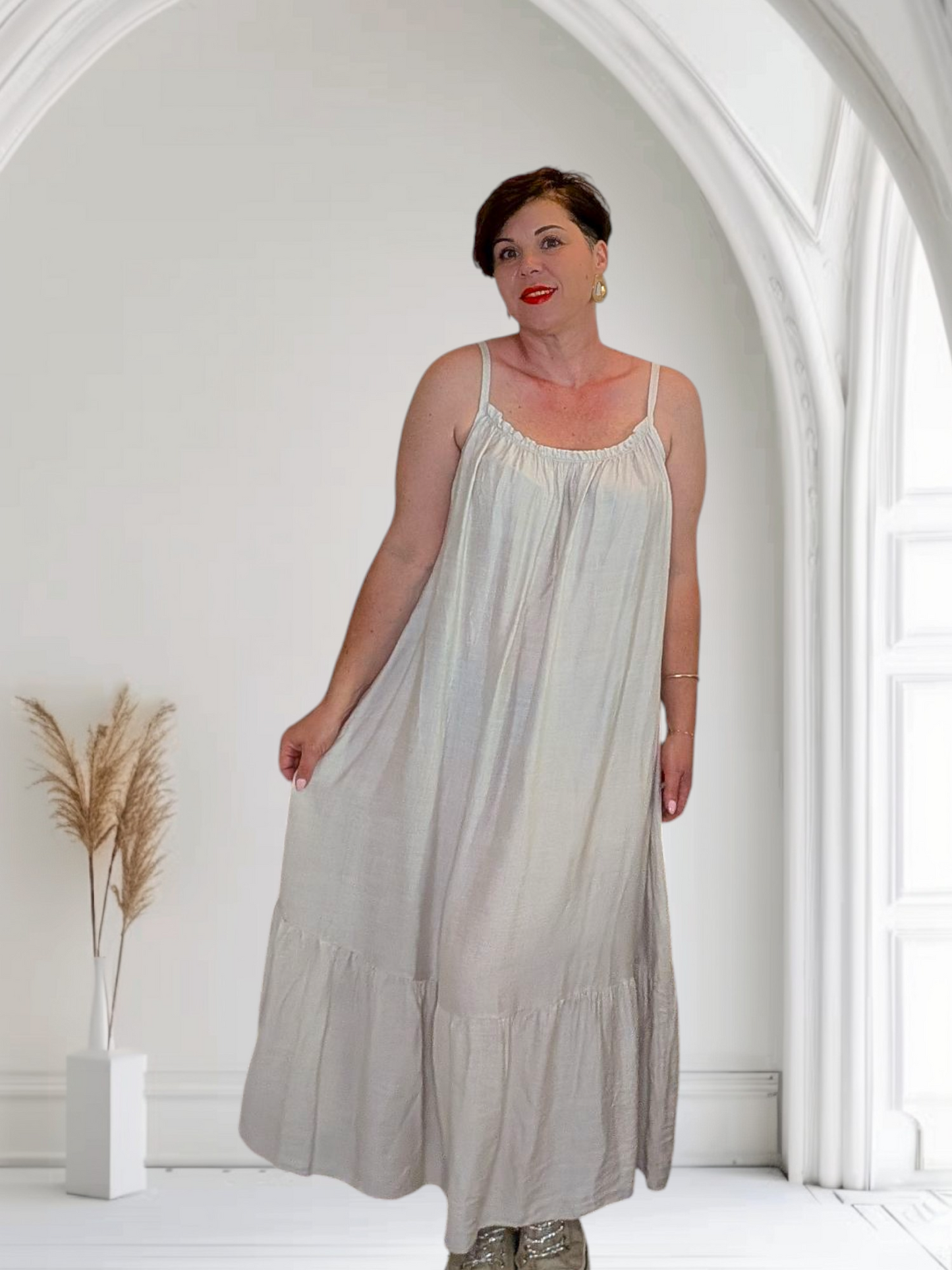 Robe beige