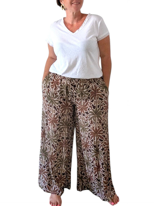 03 Pantalon fluide kaki