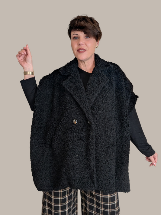 14 Veste mouton noir