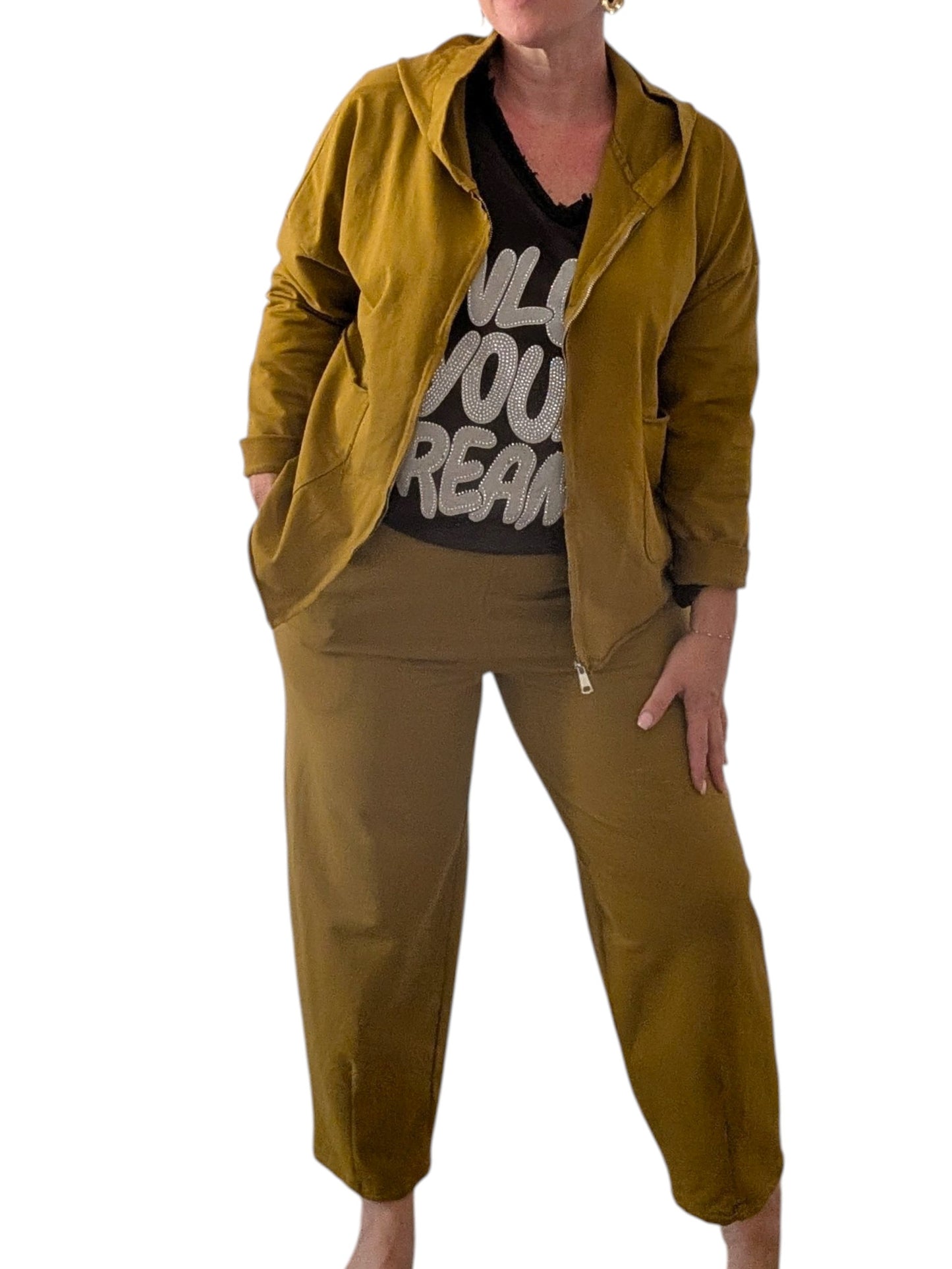 09 Jogging Ocre