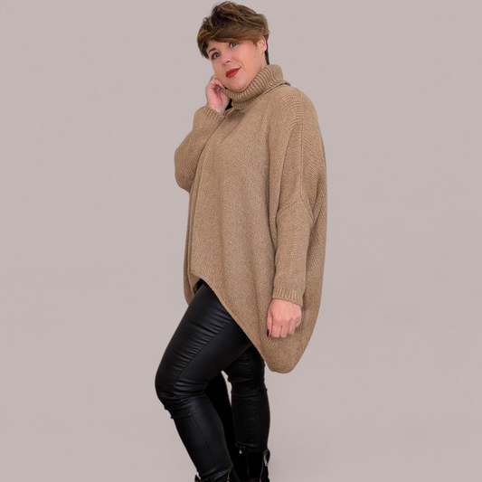 03 Pull asymétrique camel