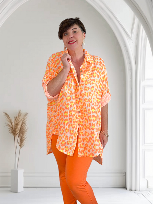 Pantalon magique corail